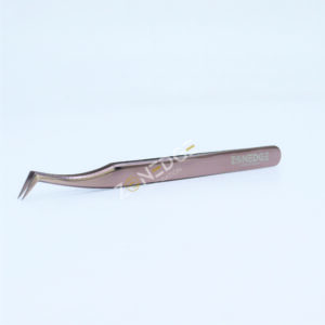 Eyelash Extension Tweezers Plasma Rose gold