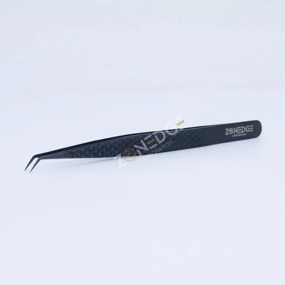 Eyelash Extension Tweezers Plasma Black (30)