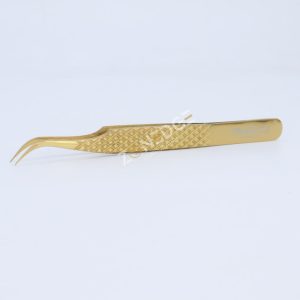 Eyelash Extension Tweezers Plasma Rose Gold