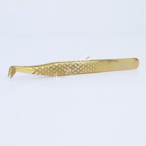 Eyelash Extension Tweezers Plasma gold